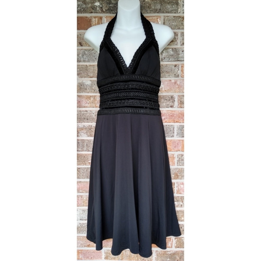LBD classic size 4 WHBM halter dress